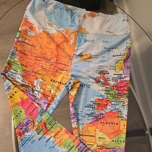 World Map Leggings (Been Around the World)
